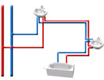 Схема разводки водопроводных труб